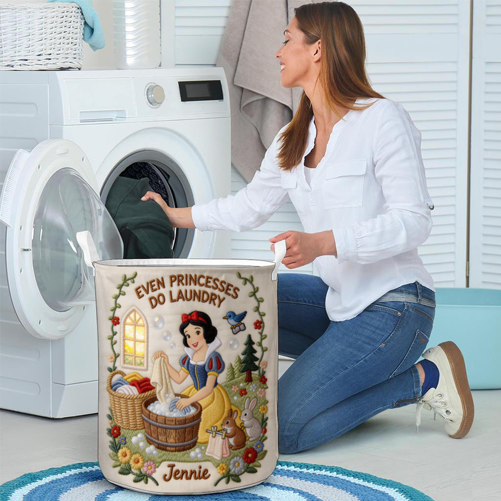 Even Princesses Do Laundry - Personalized Beautiful Princess Storage Basket