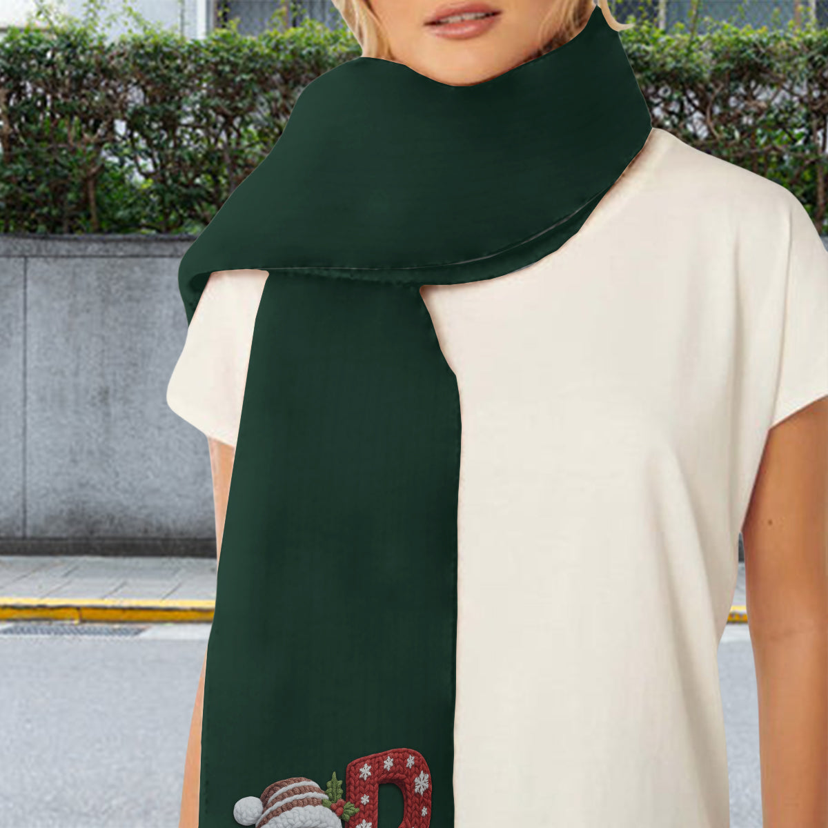 Winter Gifts For Loved Ones - Personalized Family Knitted Scarf