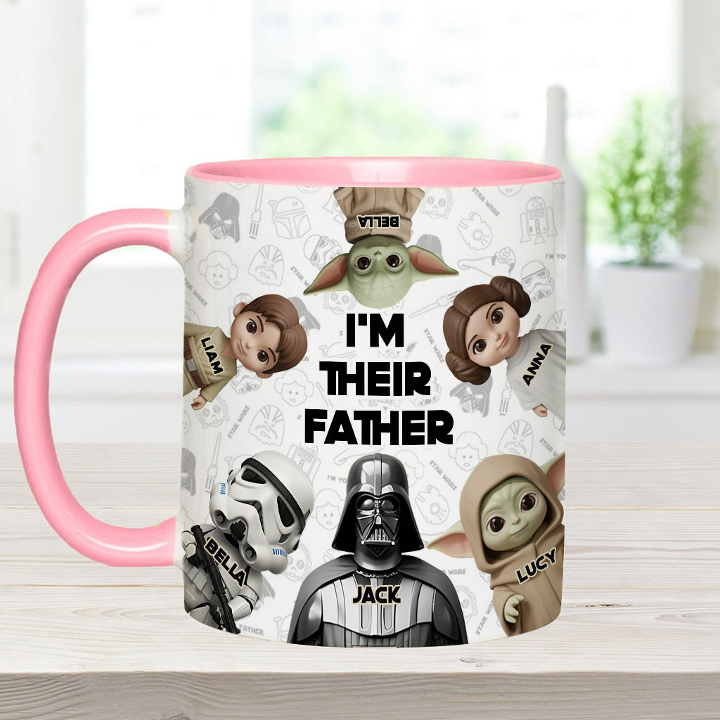 I'm Their Father - Personalized The Force Accent Mug