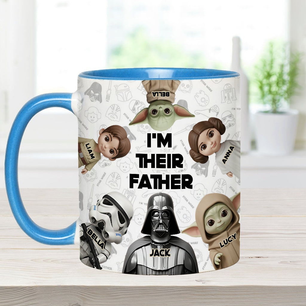 I'm Their Father - Personalized The Force Accent Mug