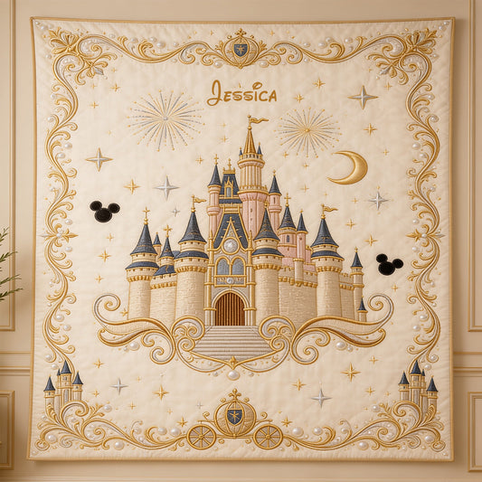 Magical Castle - Personalized Dream Trip Blanket