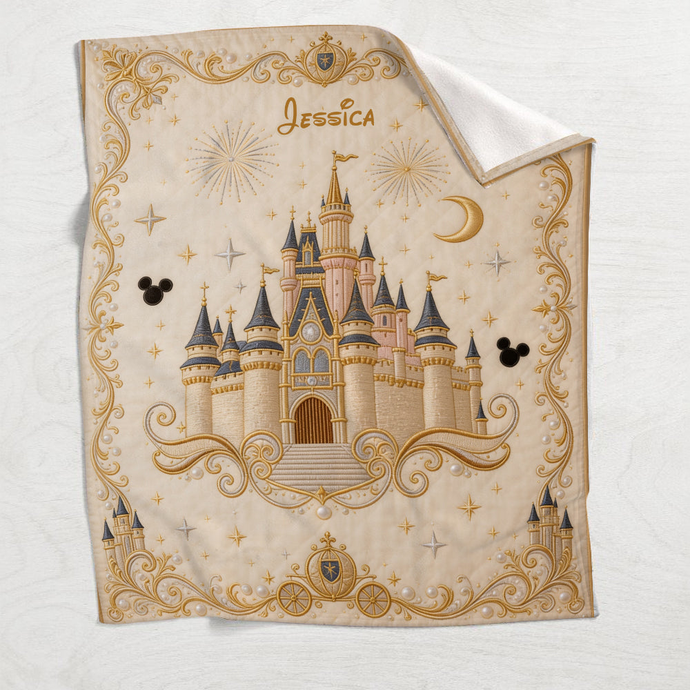 Magical Castle - Personalized Dream Trip Blanket