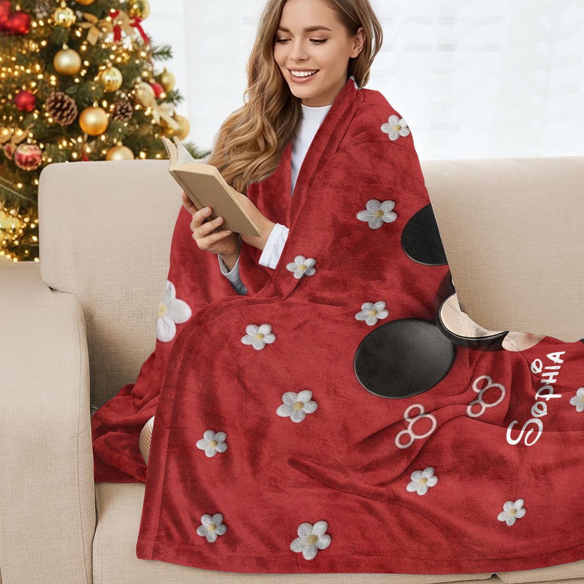 Magical Friends - Personalized Mouse Wearable Blanket