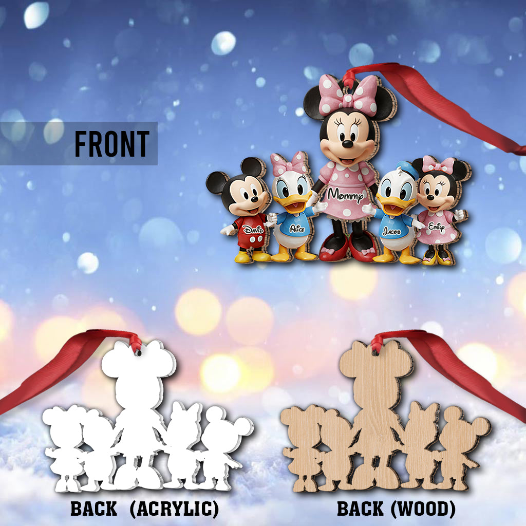 Mama Mouse - Personalized Mouse Ornament