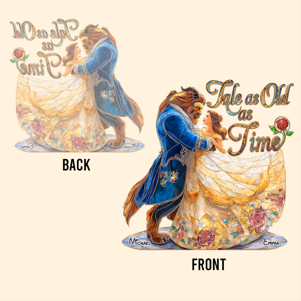Tale as Old as Time - Personalized Mouse Custom Shaped Acrylic Plaque