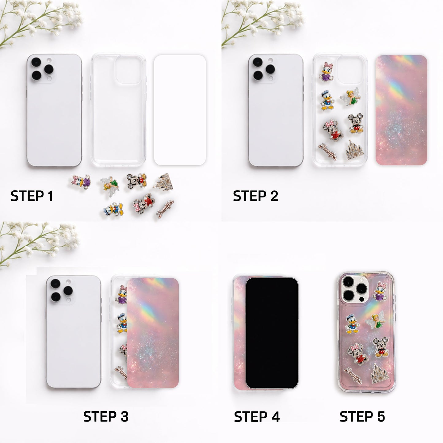 Magic Charms - Personalized Dream Trip Shaker Phone Case