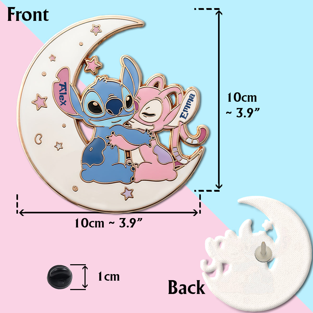 I'm Yours No Returns Or Refunds - Personalized Ohana Pin