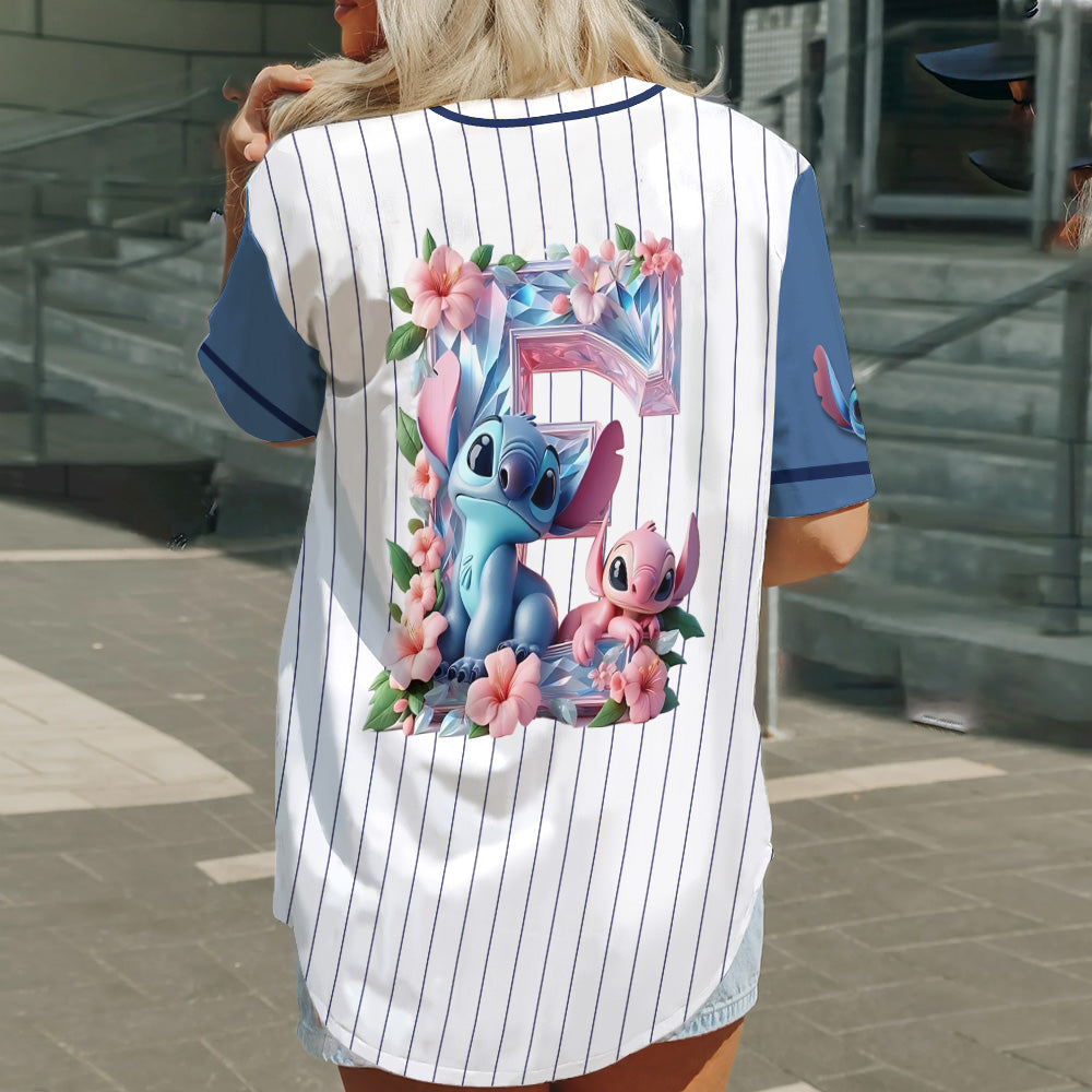 Ohana Means Family - Personalized Ohana Baseball Jersey