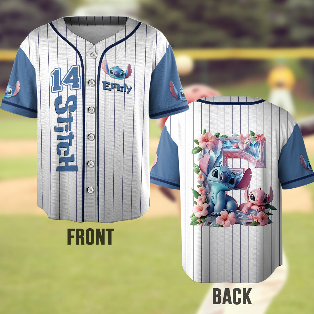 Ohana Means Family - Personalized Ohana Baseball Jersey