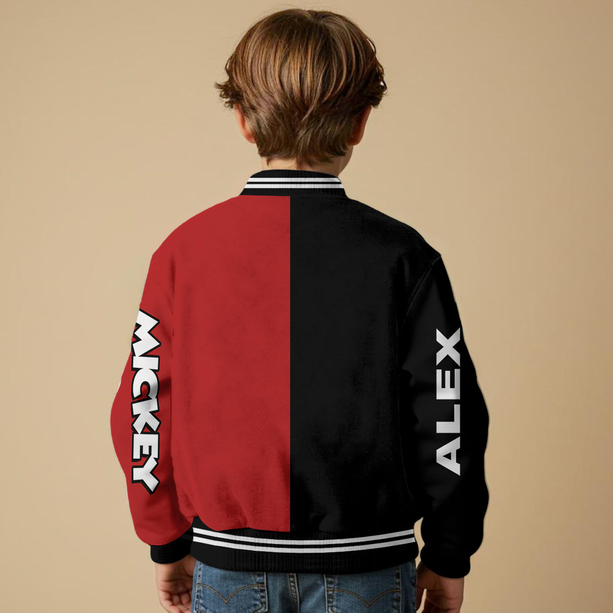 Big Ears Friend - Personalized Mouse Varsity Jacket