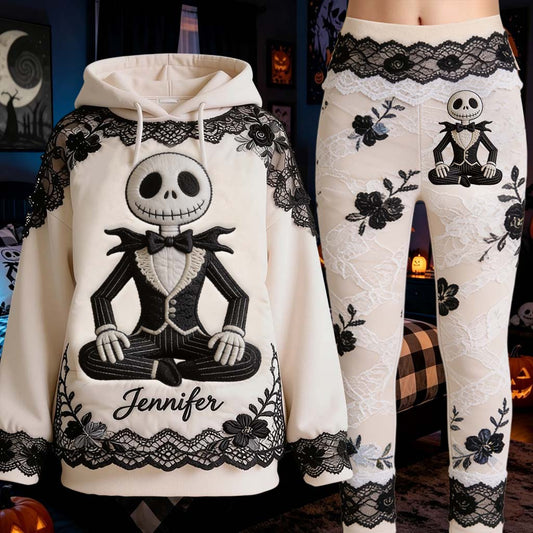 Hello Darkness - Personalized Nightmare Hoodie and Leggings