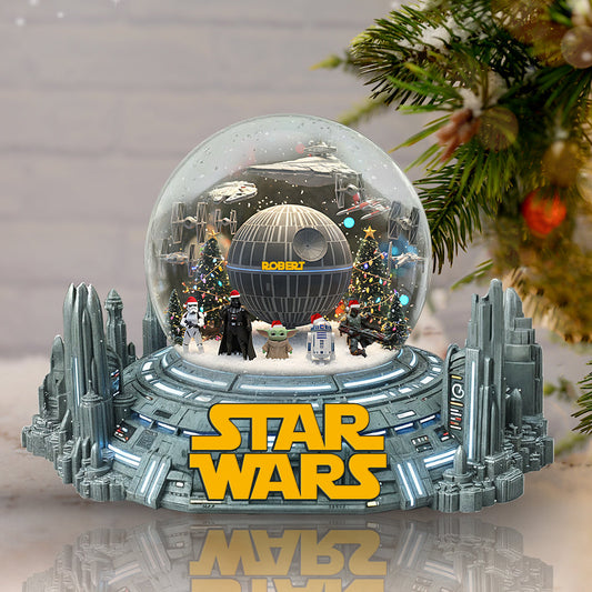 Merry Christmas - Personalized The Force Custom Shaped Acrylic Plaque