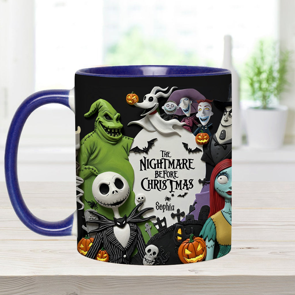 Nightmare - Personalized Nightmare Accent Mug