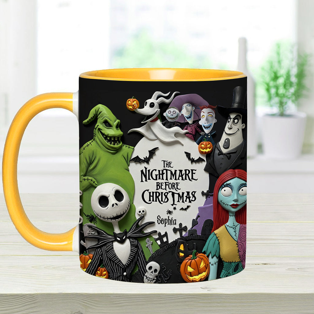 Nightmare - Personalized Nightmare Accent Mug