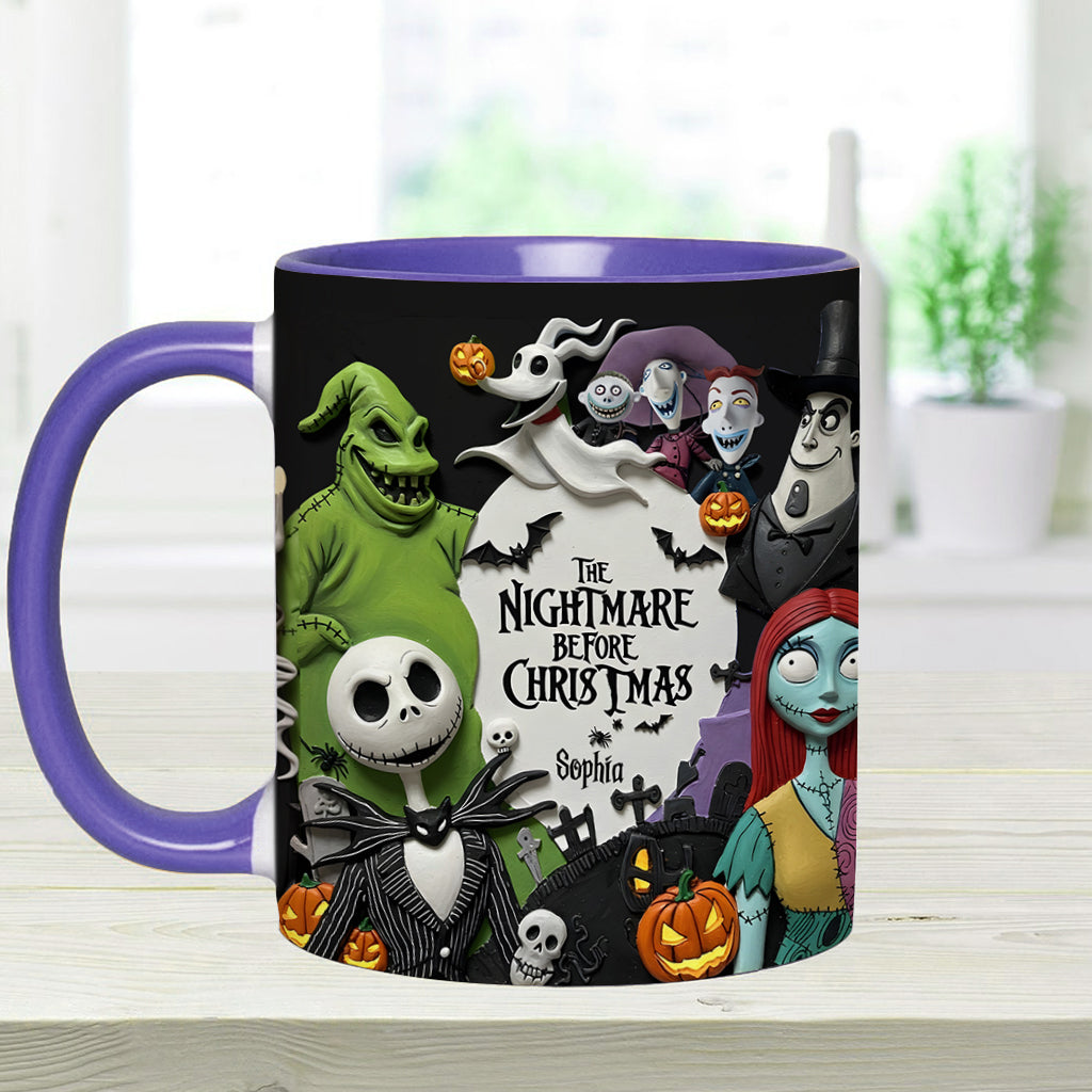 Nightmare - Personalized Nightmare Accent Mug