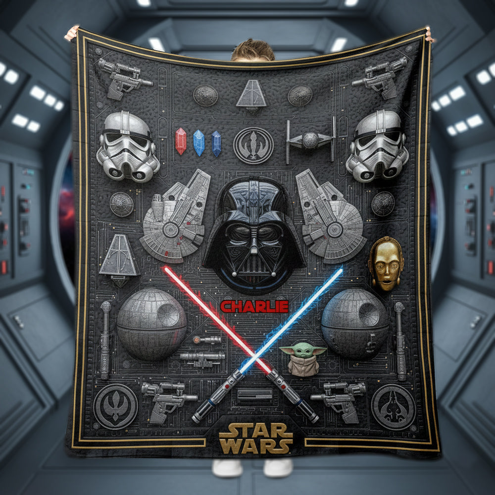 The Galaxy - Personalized The Force Blanket