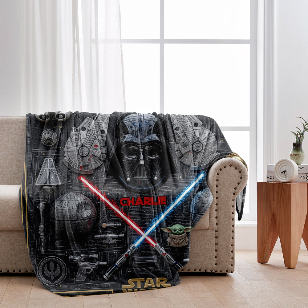 The Galaxy - Personalized The Force Blanket