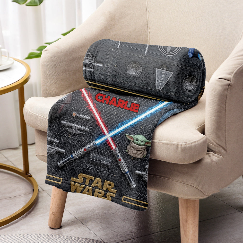 The Galaxy - Personalized The Force Blanket