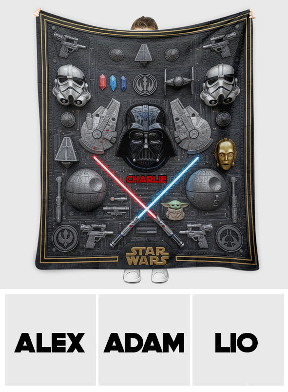 The Galaxy - Personalized The Force Blanket
