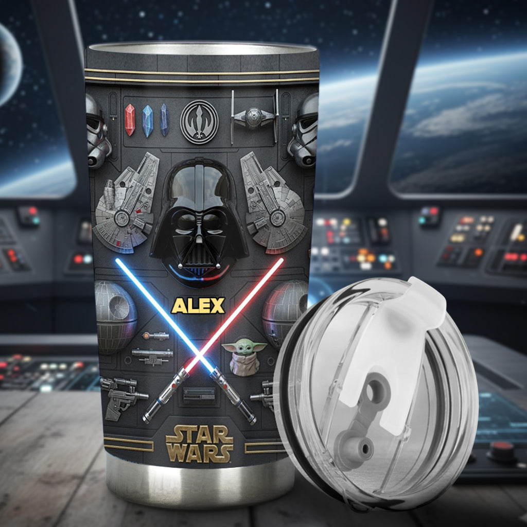 The Galaxy - Personalized The Force Tumbler
