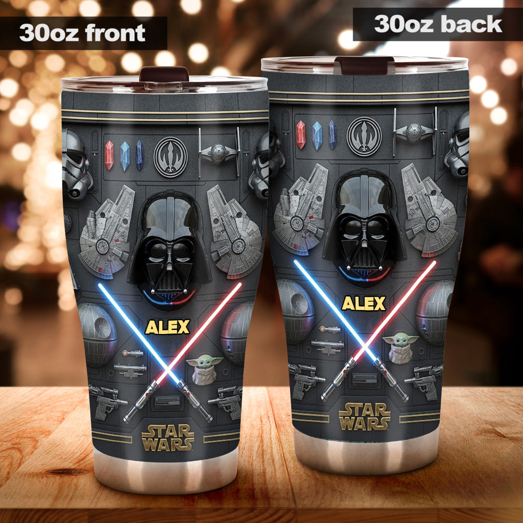 The Galaxy - Personalized The Force Tumbler