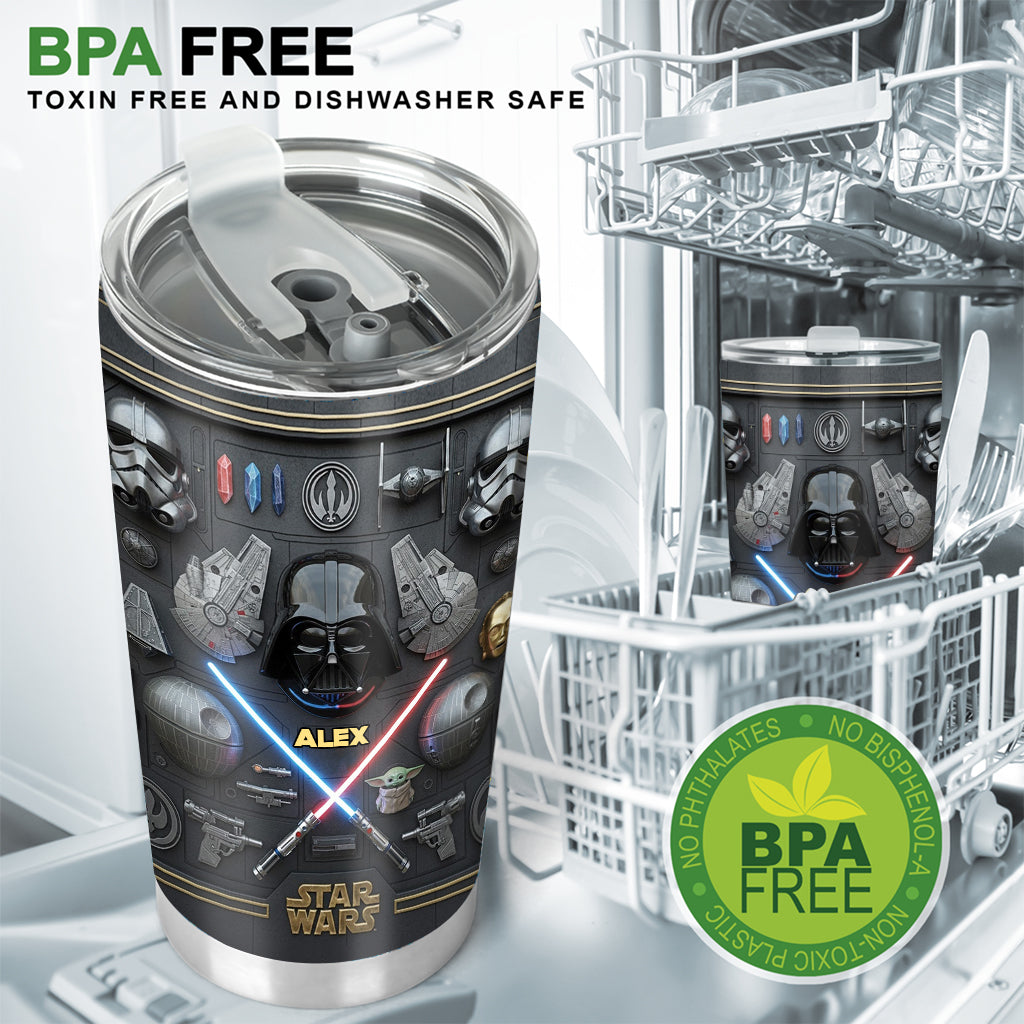 The Galaxy - Personalized The Force Tumbler