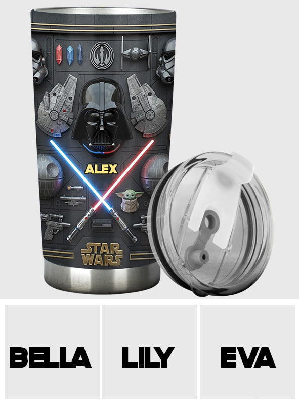 The Galaxy - Personalized The Force Tumbler
