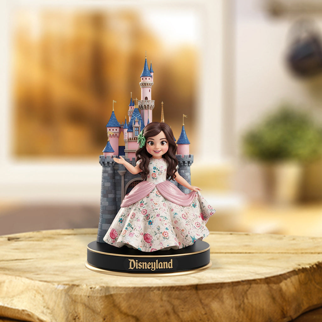 Magic Girls - Personalized Mouse Custom Shaped Acrylic Plaque