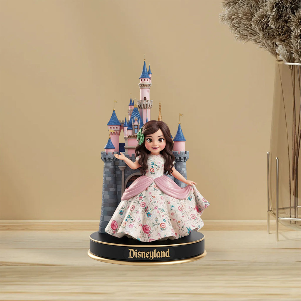 Magic Girls - Personalized Mouse Custom Shaped Acrylic Plaque