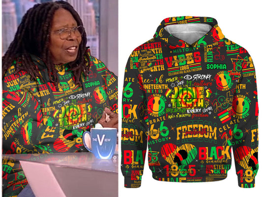 Juneteenth 1865 - Personalized African American All Over Shirt