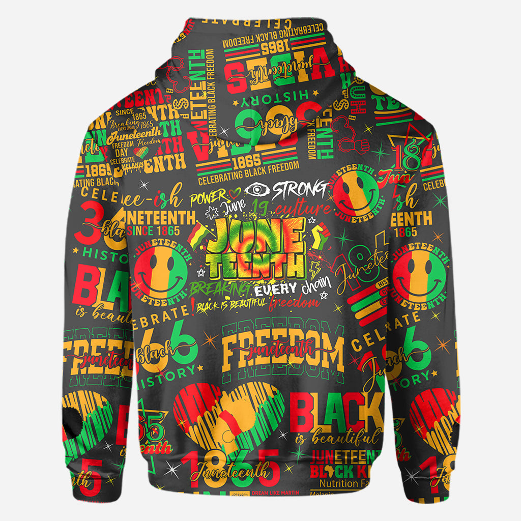 Juneteenth 1865 - Personalized African American All Over Shirt