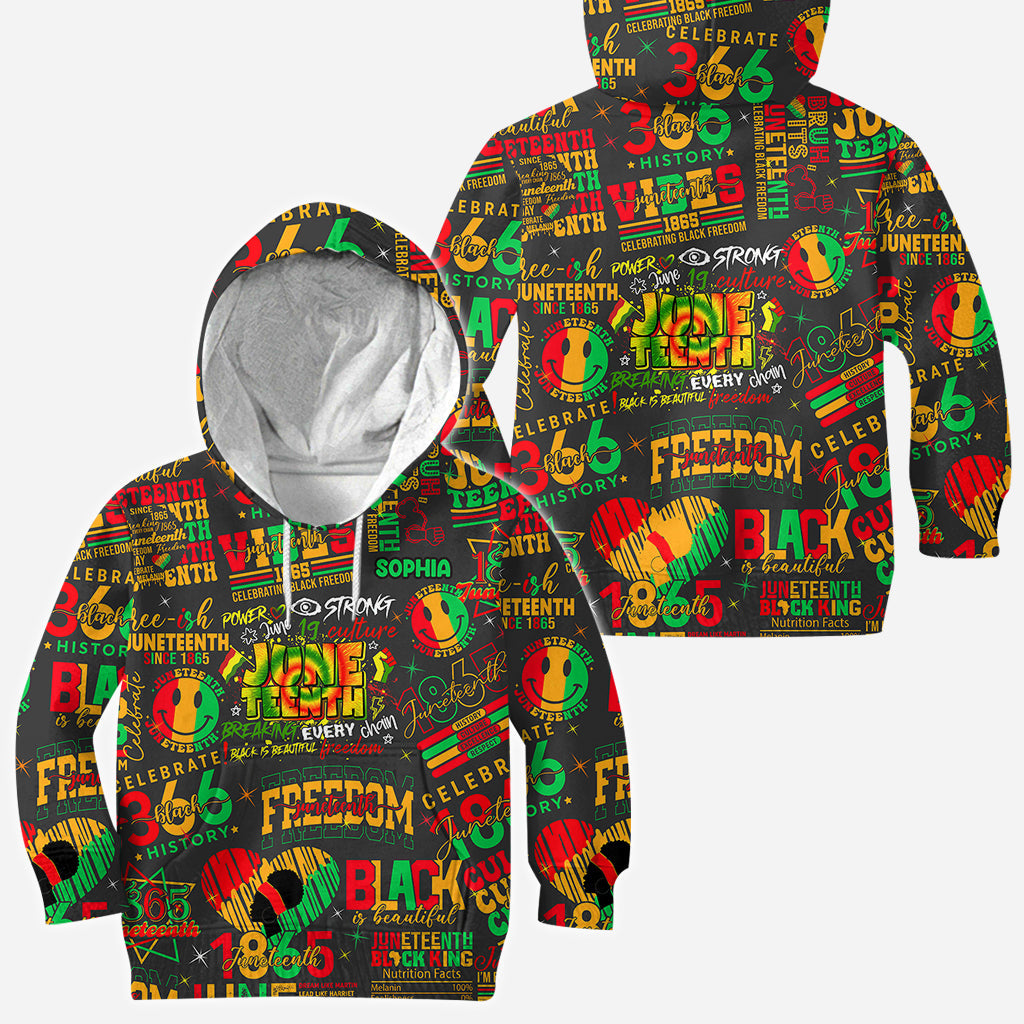 Juneteenth 1865 - Personalized African American All Over Shirt