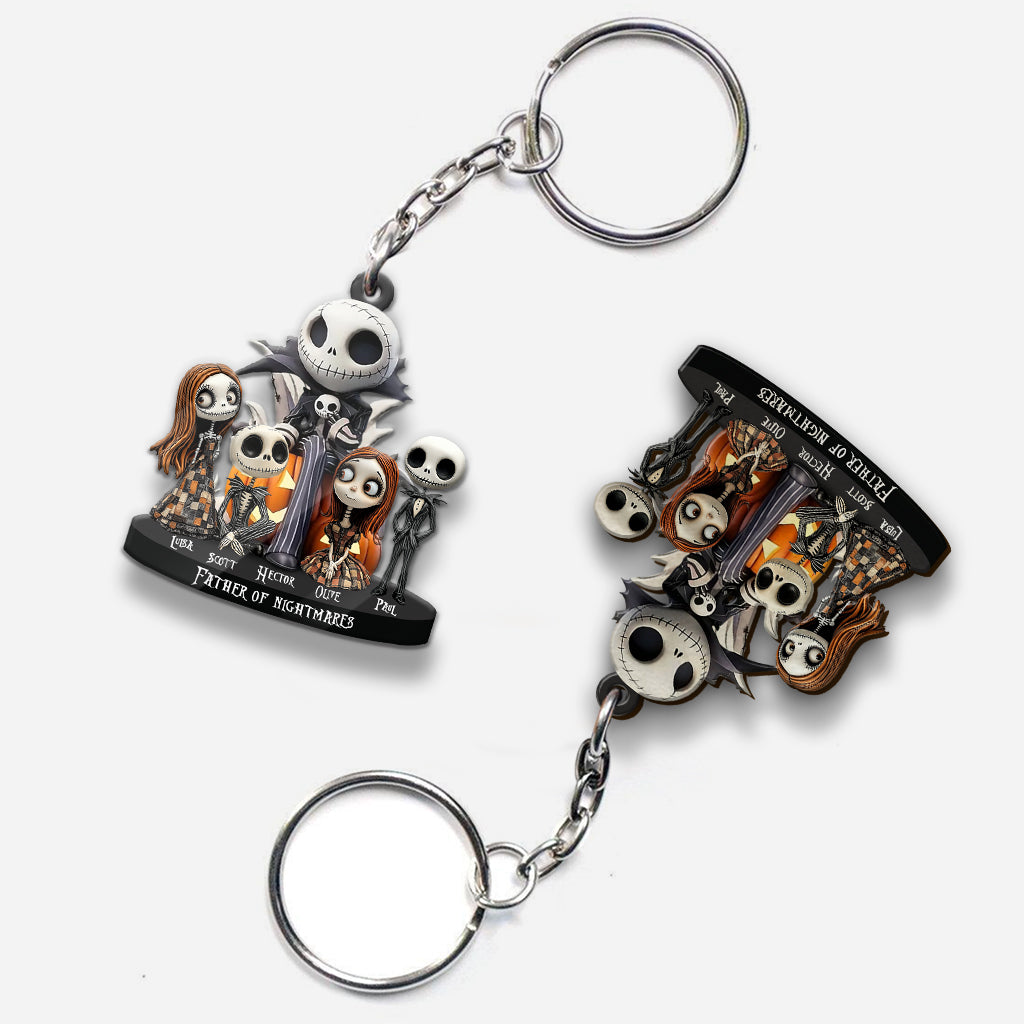 Father Of Nightmares - Personalized Nightmare Keychain