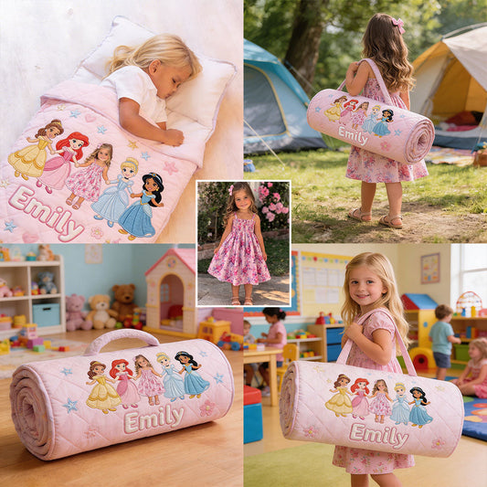 Princess Dream - Personalized Beautiful Princess Nap Mat