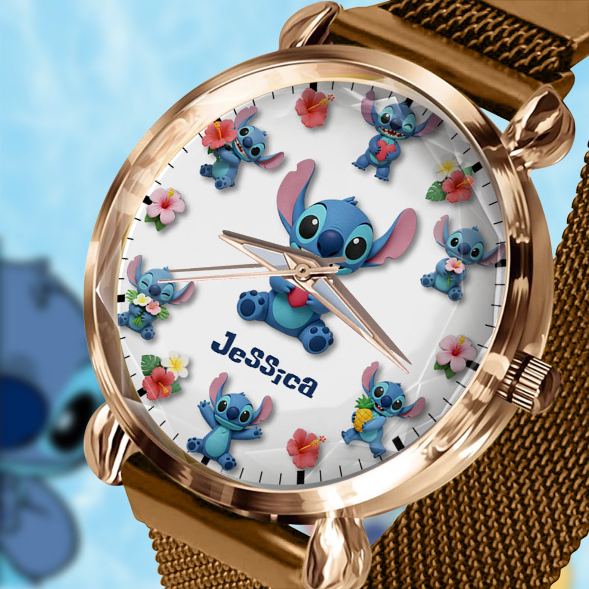 Ohana Means Family - Personalized Ohana Women Hand Watch