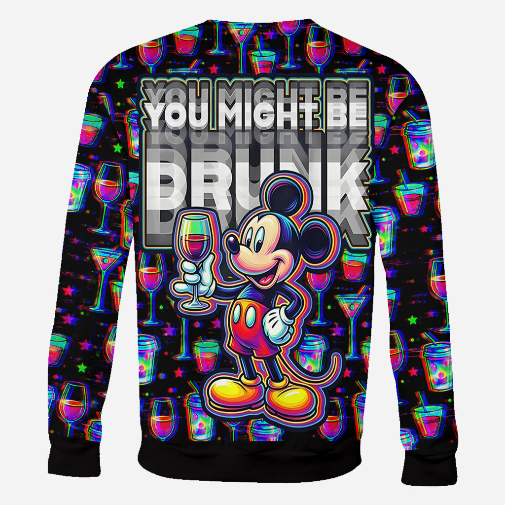 You Might Be Drunk - Personalized Mouse All Over Shirt