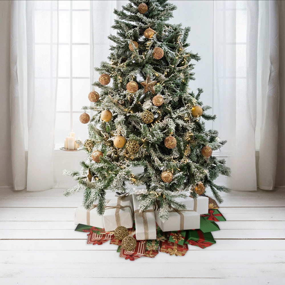 Welcome To The Dark Side - Personalized The Force Shaped Tree Skirt