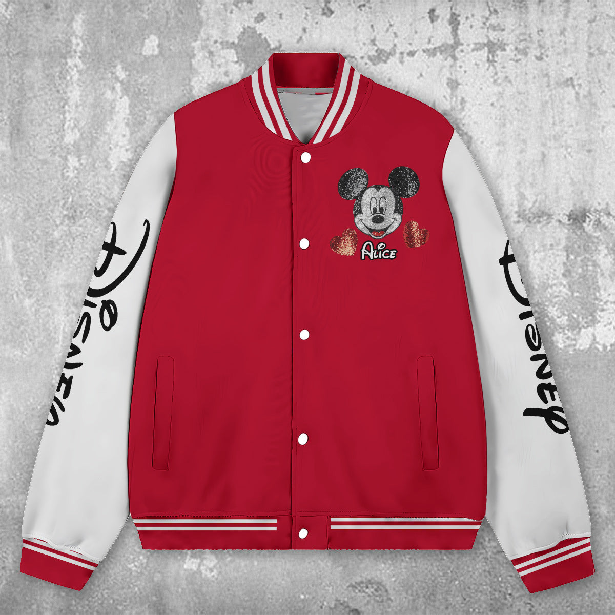 Magic Mouse - Personalized Mouse Varsity Jacket