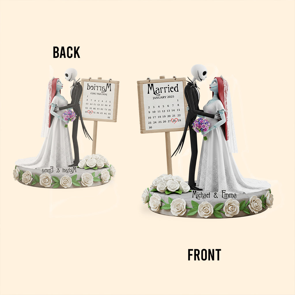 Happy Anniversary - Personalized Nightmare Custom Shaped Acrylic Plaque