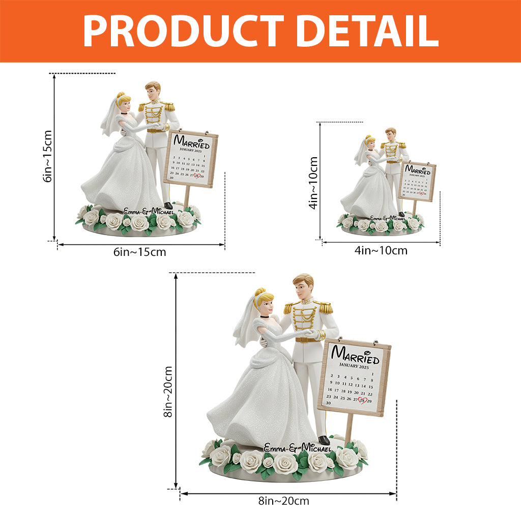 Happily Ever After Anniversary - Personalized Mouse Custom Shaped Acrylic Plaque