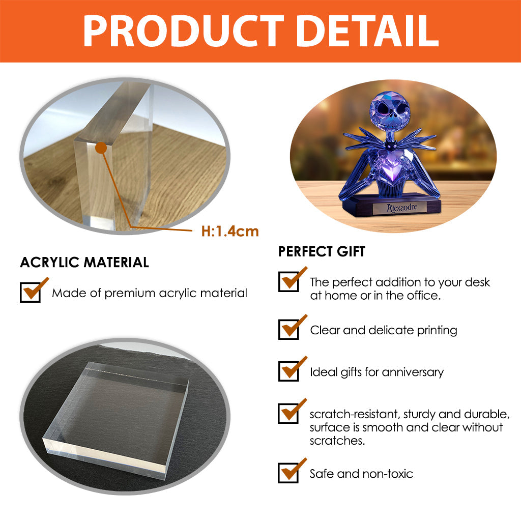 The Nightmare - Personalized Suicide Prevention Custom Shaped Acrylic Plaque