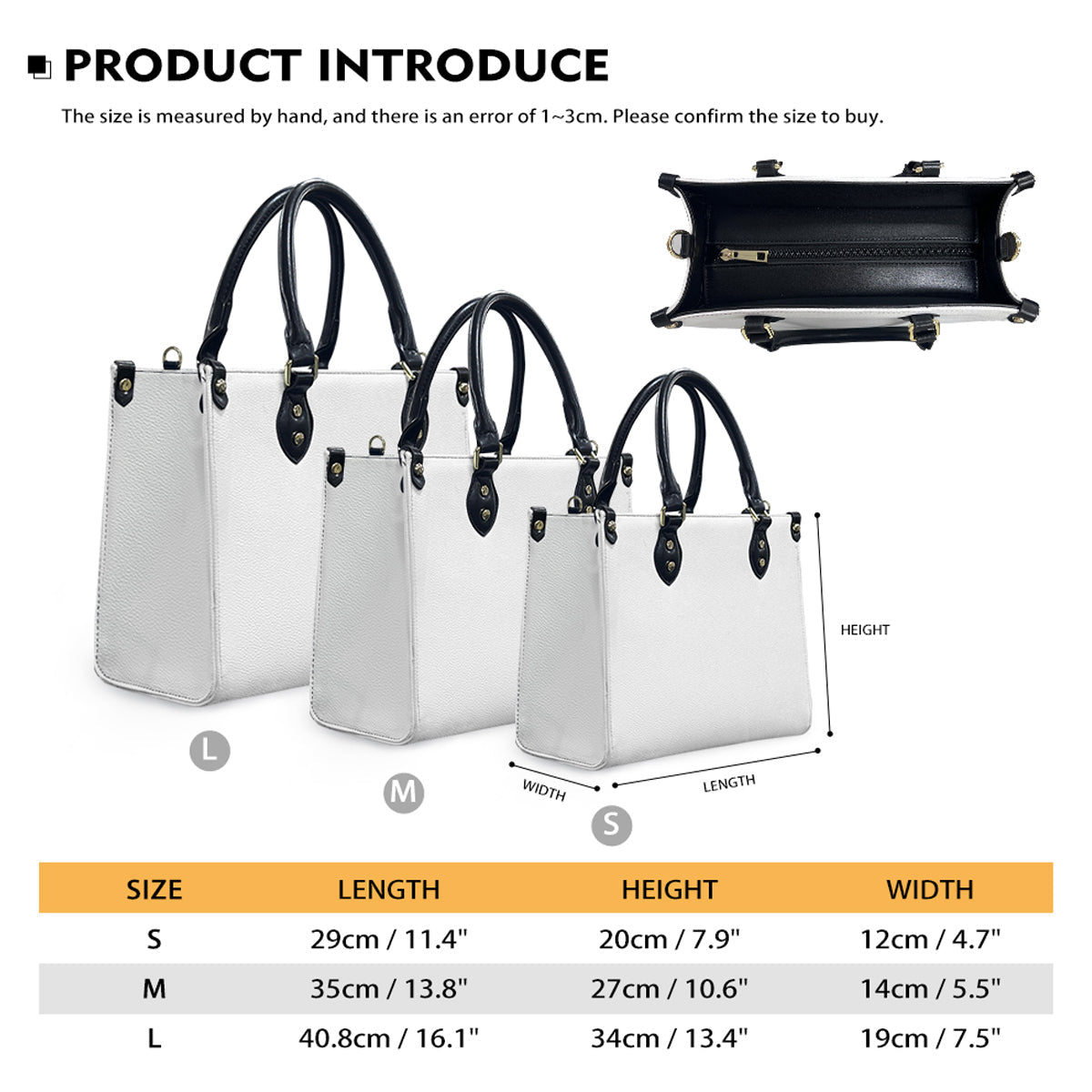Magic Charms - Personalized Mouse Leather Handbag & Leather Long Wallet