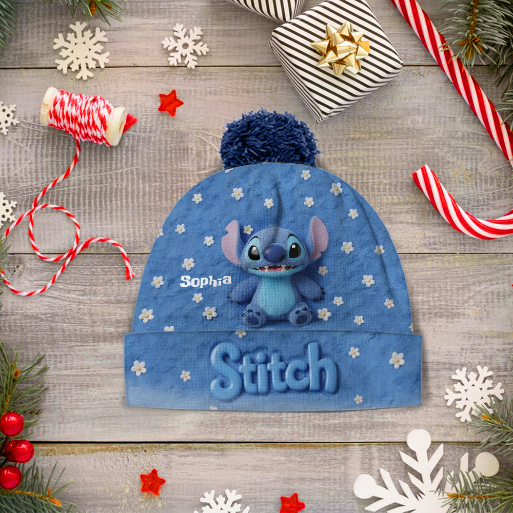Ohana Means Family - Personalized Ohana Beanie Hat