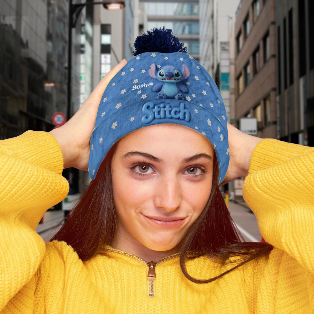 Ohana Means Family - Personalized Ohana Beanie Hat