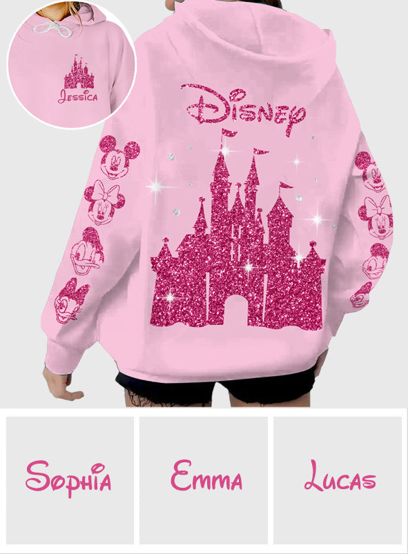 Magical Castle - Personalized Mouse All Over Shirt