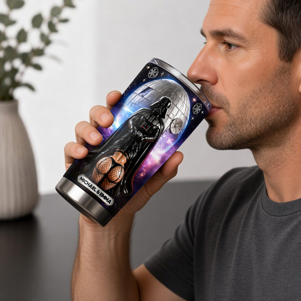 Welcome To The Dark Side - Personalized The Force Tumbler