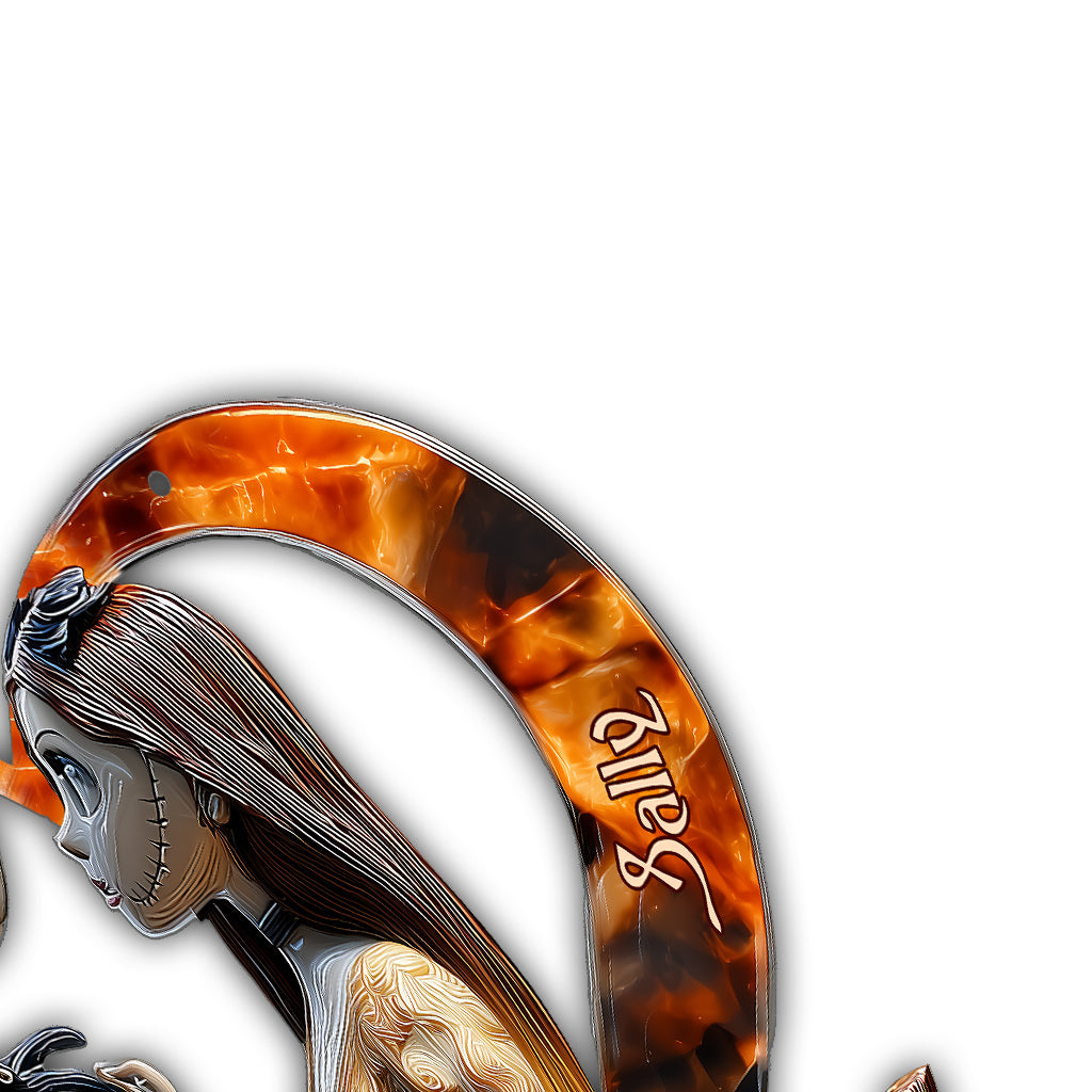 Till Death Do Us Part - Personalized Nightmare Cut Metal Sign