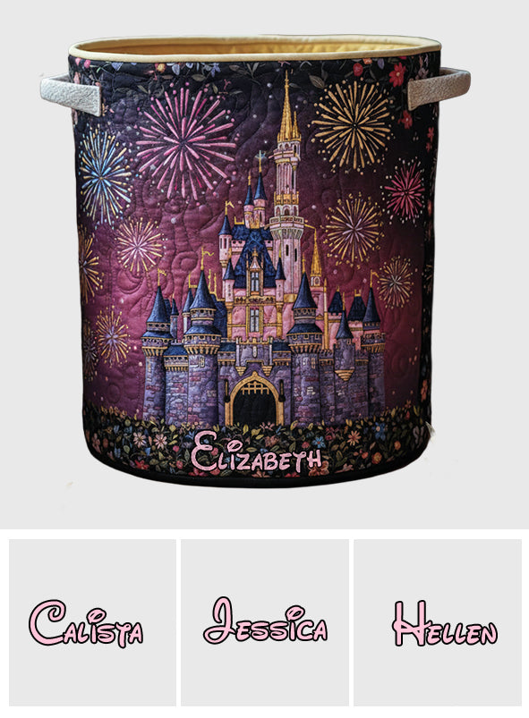 Magical Day - Personalized Mouse Storage Basket