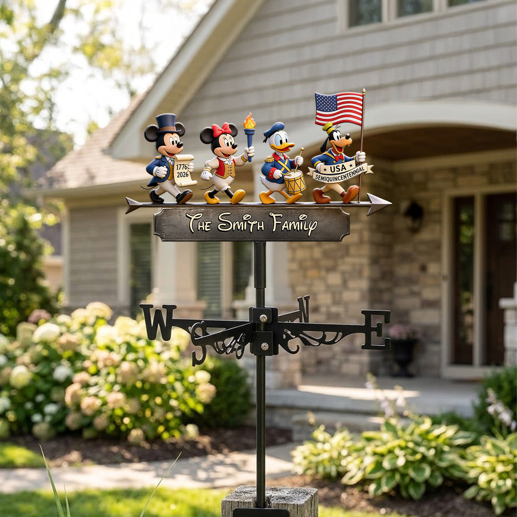 250th Anniversary - Personalized Mouse Weather Vane