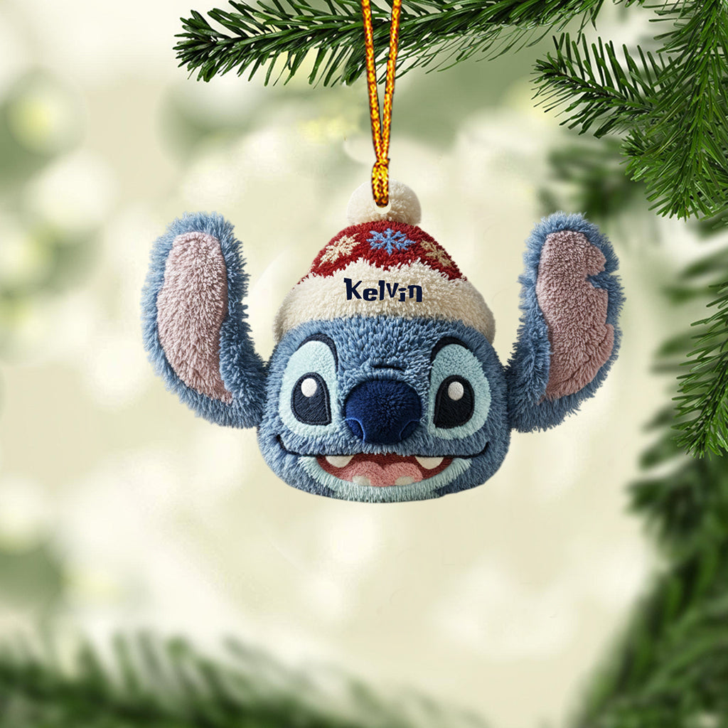 Ohana Friends Christmas Gift - Personalized Ohana Ornament